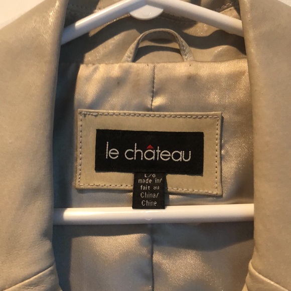GUC le chateau leather jacket - Picture 2 of 7